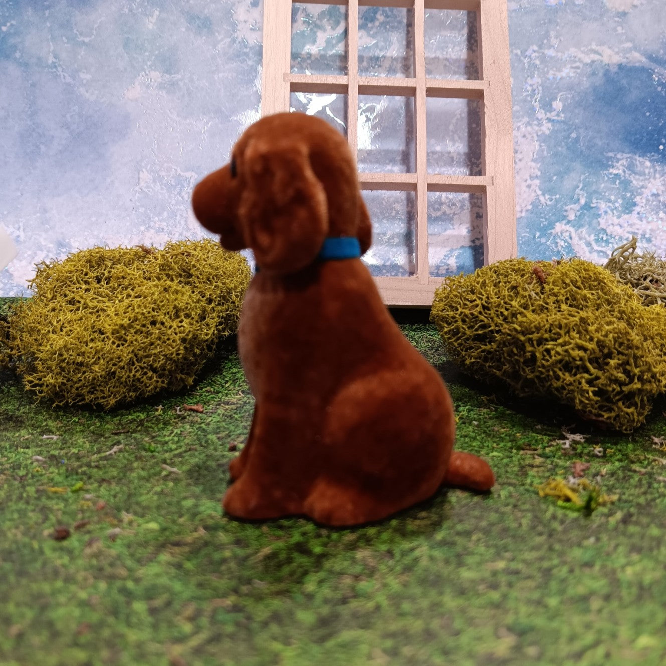 Vintage Barbie Pet Lovin' Sitting Irish Setter Puppy