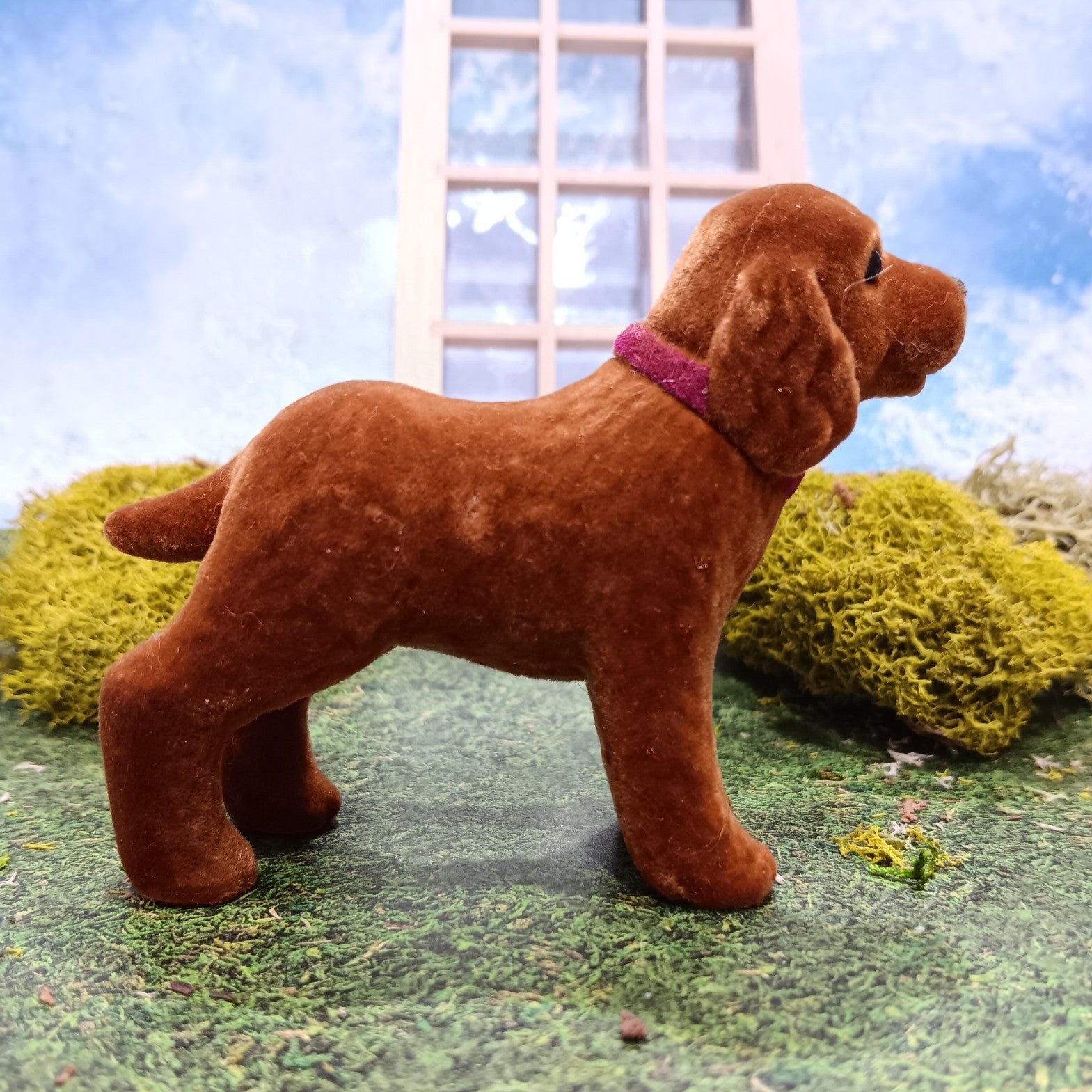 Vintage Barbie Pet Lovin' Standing Irish Setter Puppy