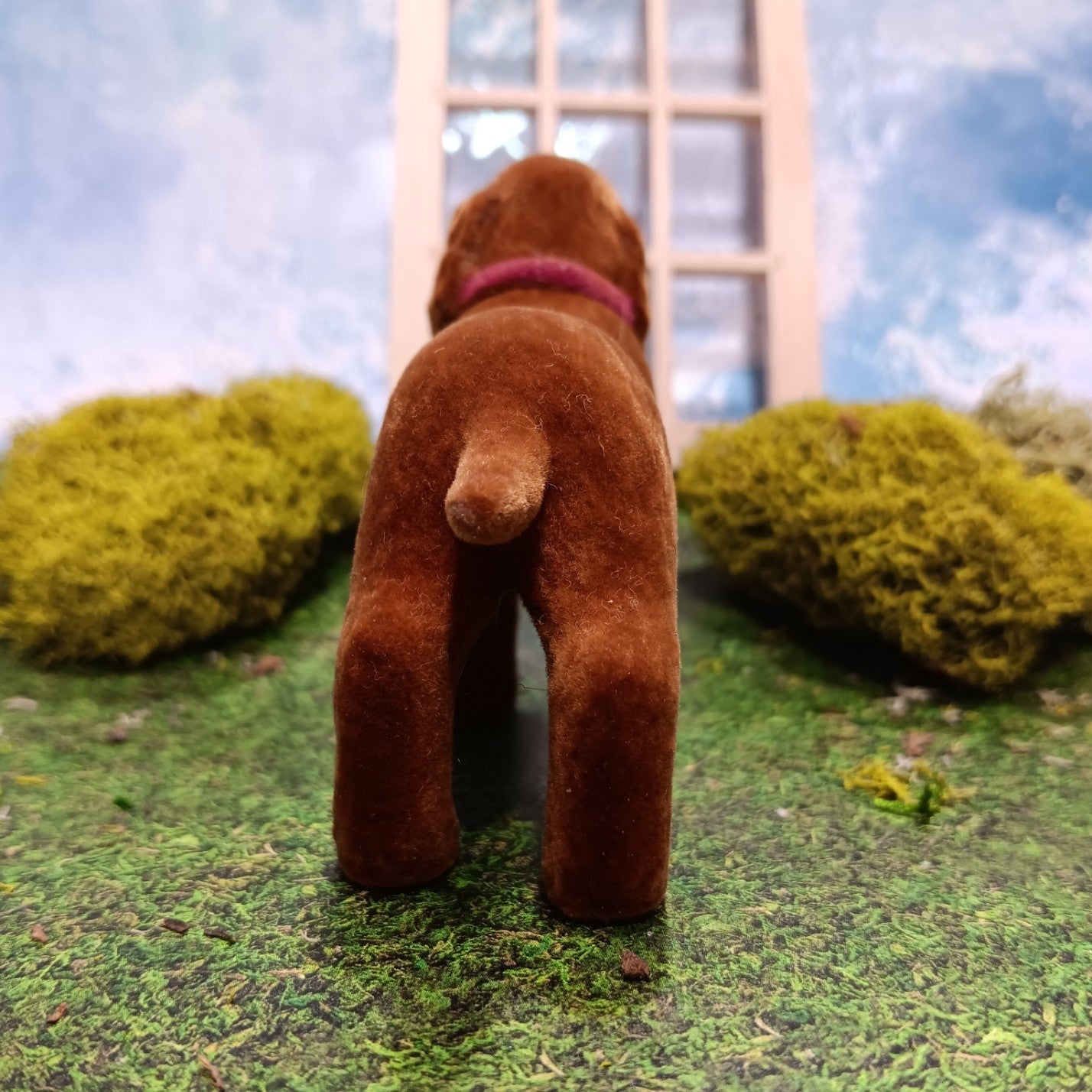 Vintage Barbie Pet Lovin' Standing Irish Setter Puppy