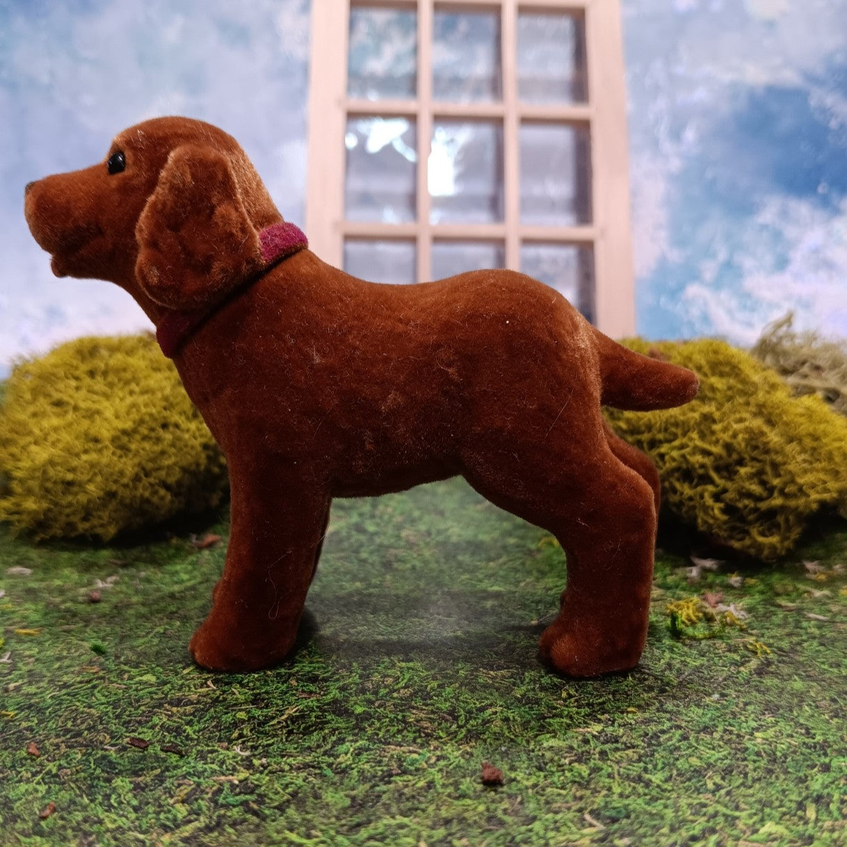 Vintage Barbie Pet Lovin' Standing Irish Setter Puppy