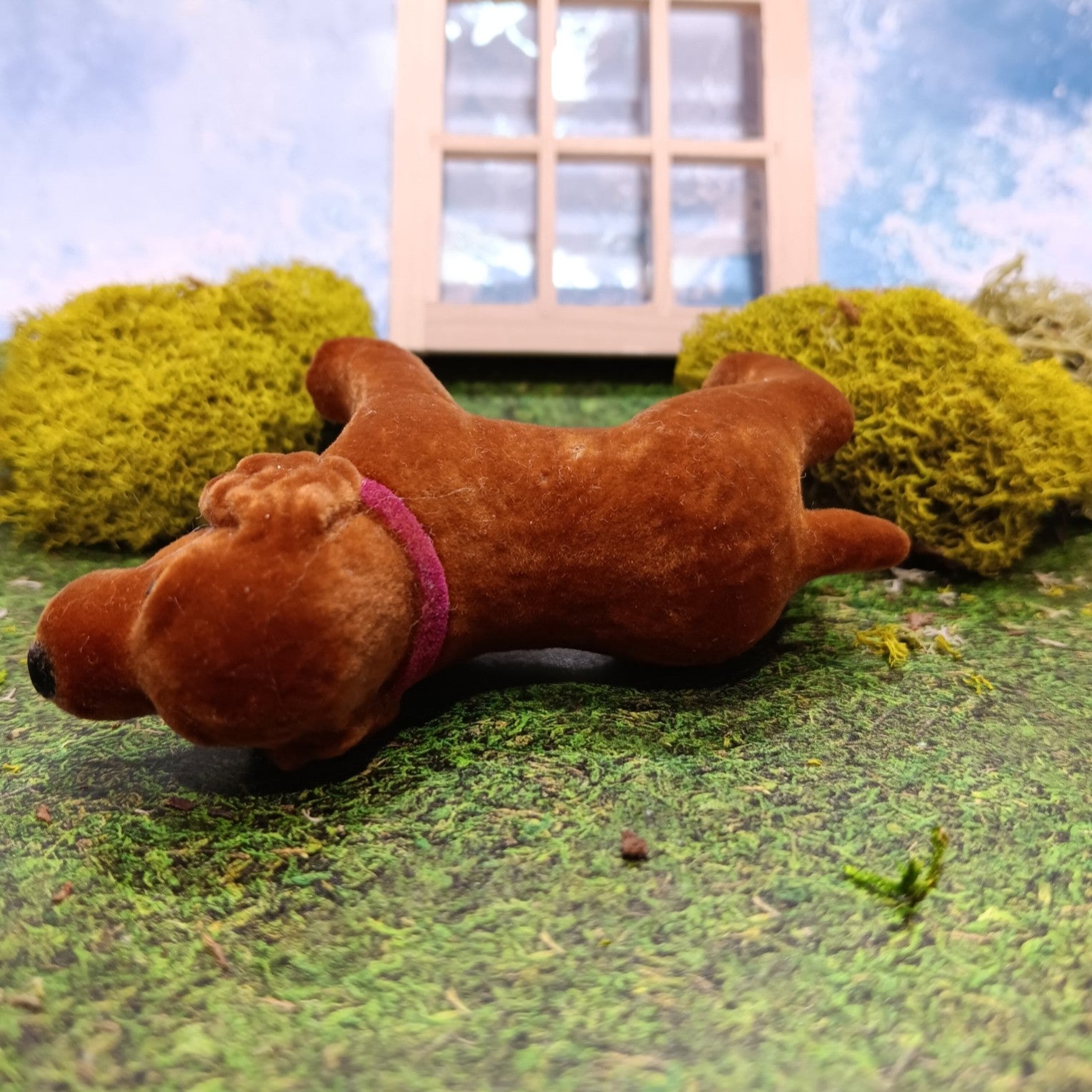 Vintage Barbie Pet Lovin' Standing Irish Setter Puppy