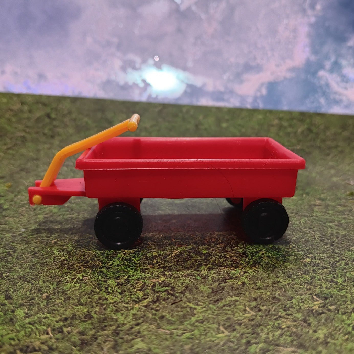 Vintage 1960's Liddle Kiddles Howard "Biff" Boodle Red Wagon