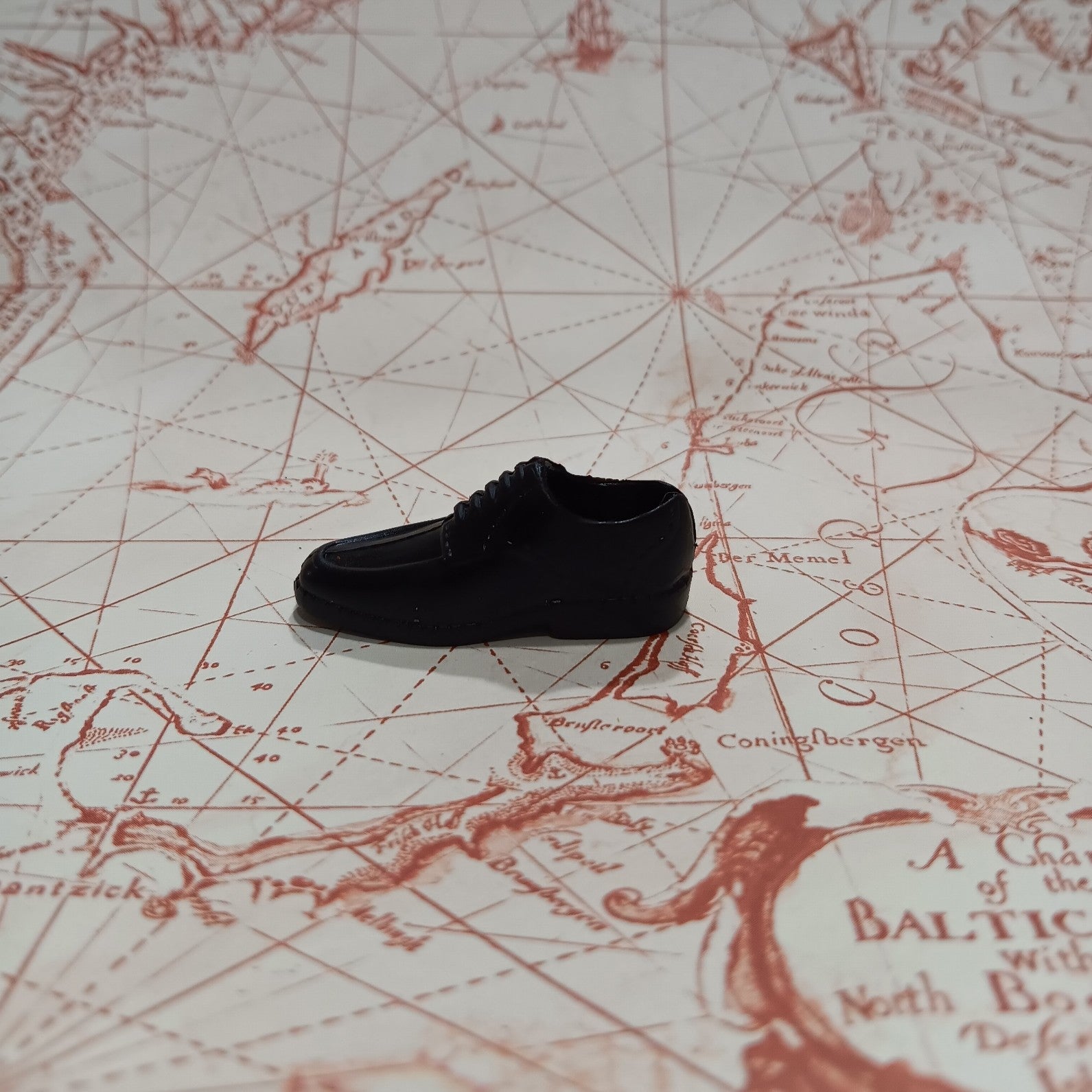 Ken Black Tie Front Dress Shoe