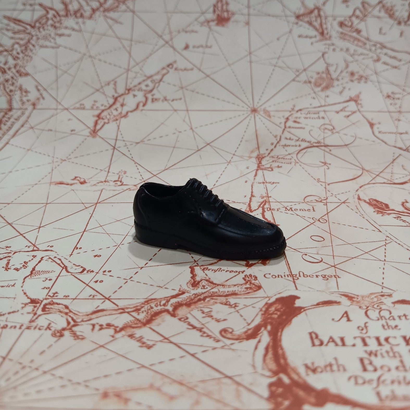 Ken Black Tie Front Dress Shoe