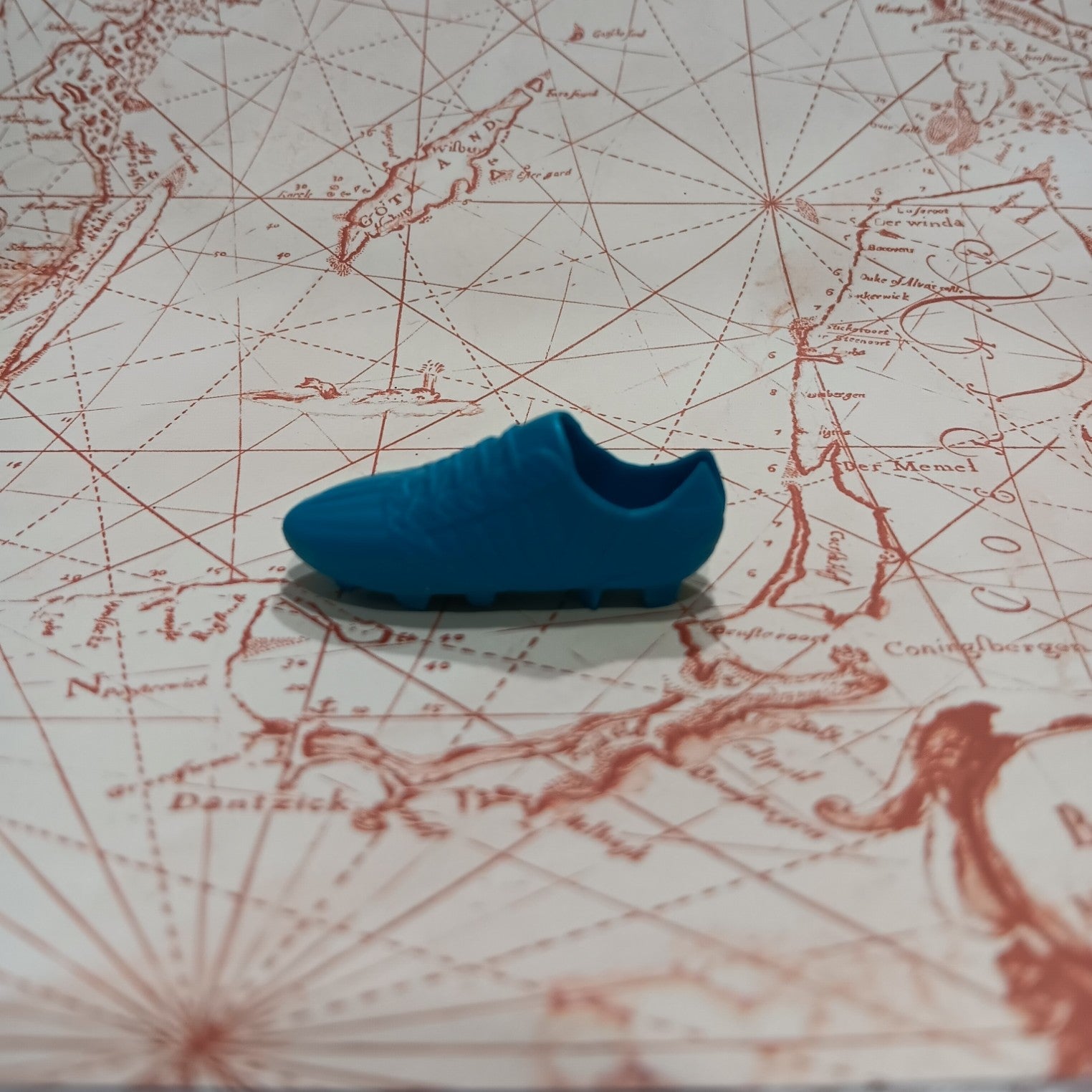 Ken Turquoise Soccer Cleat