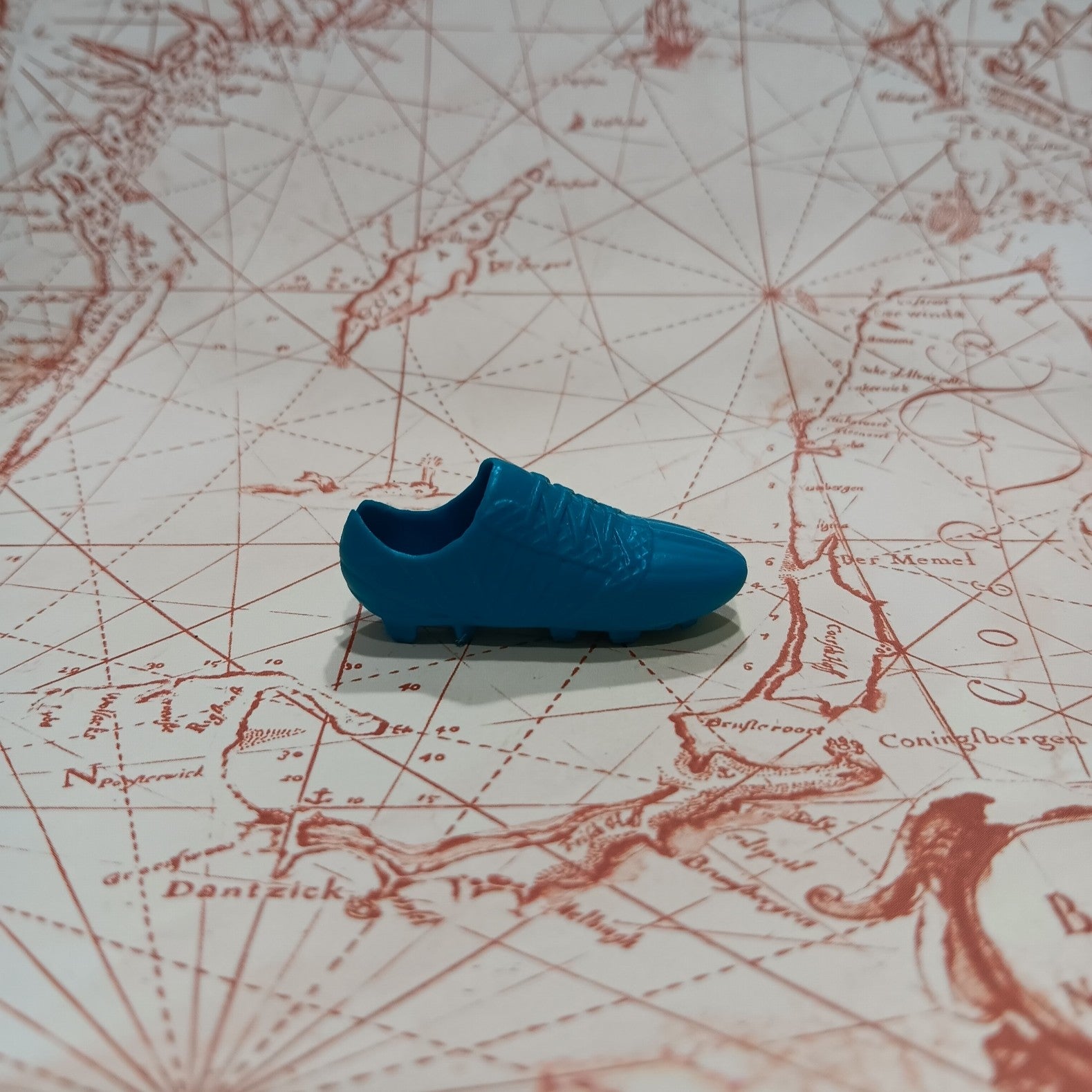 Ken Turquoise Soccer Cleat