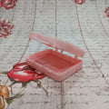 Vintage Barbie Sized Pink Plastic Suitcase