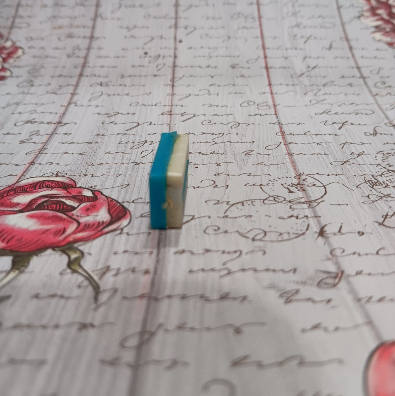 Vintage Barbie Sized Turquoise Transistor Radio