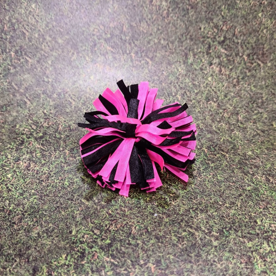 Skipper's Black and Pink Pom Pom