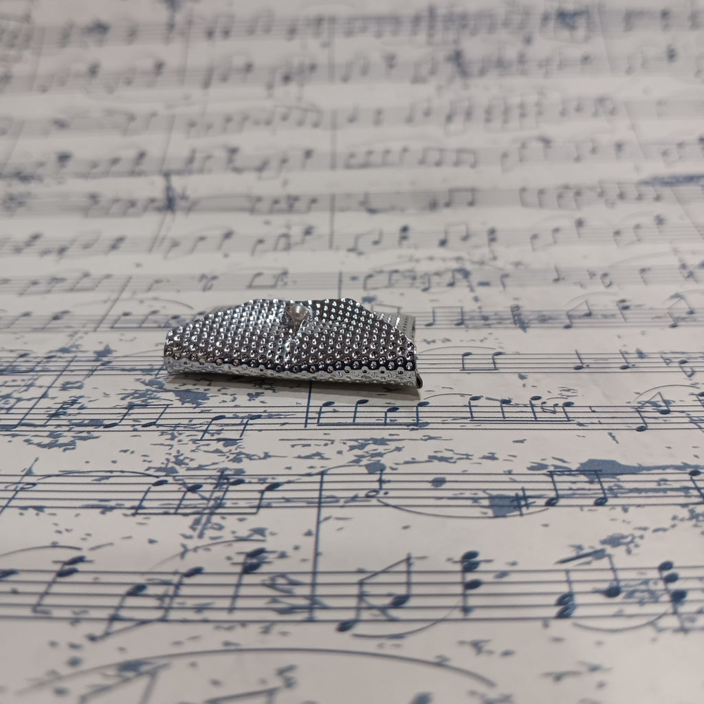 Vintage 1960's Barbie Silver Dimpled Clutch