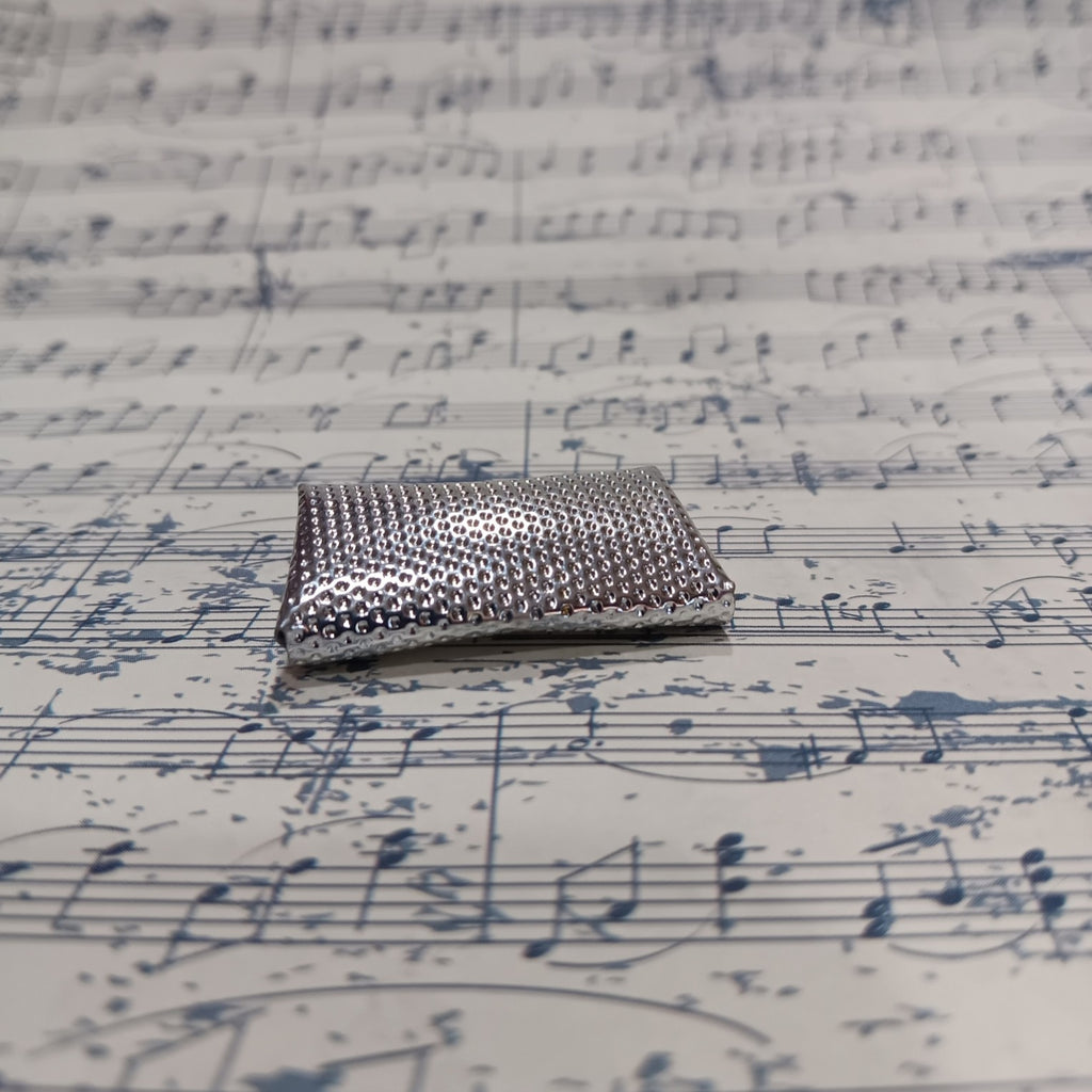 Vintage 1960's Barbie Silver Dimpled Clutch