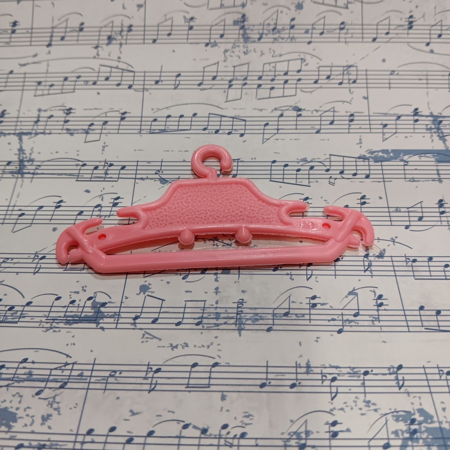 Trio of Vintage 1960's Suzy Goose Pink Hangers