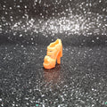 Fashionistas Orange Strappy Heel with Heart Buckle