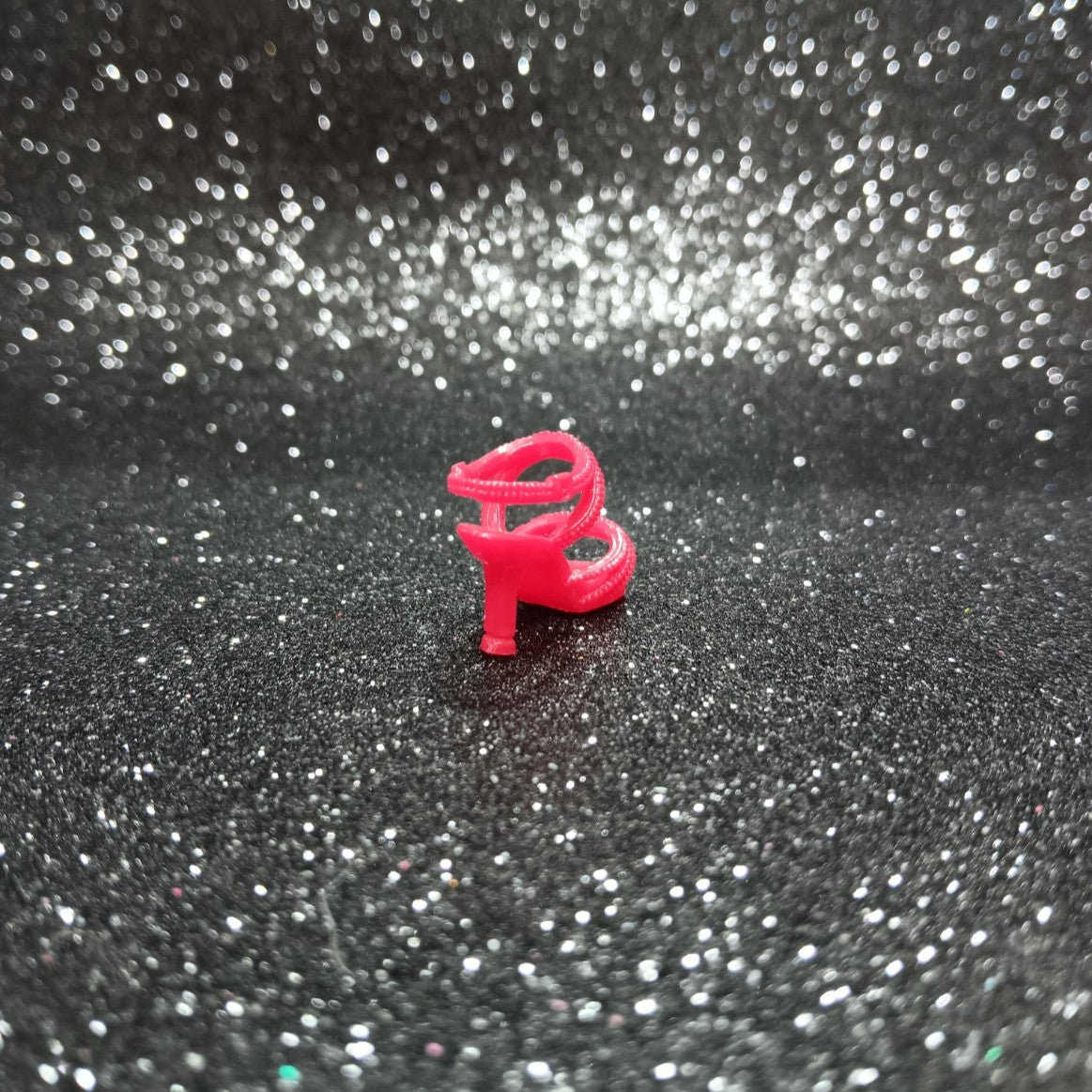 Barbie Strappy Red Heel with Studs
