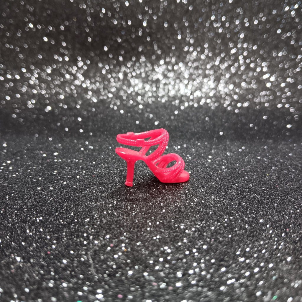 Barbie Strappy Red Heel with Studs