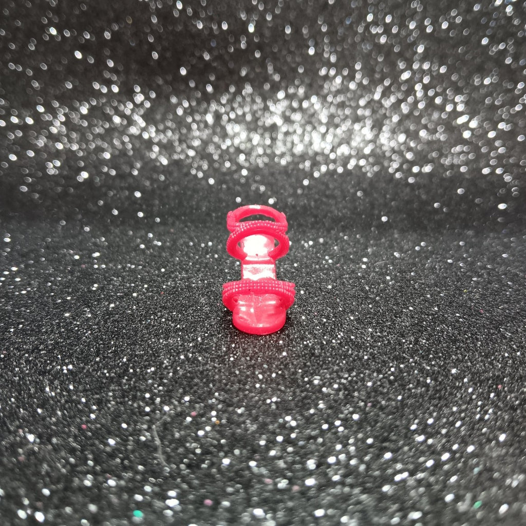 Barbie Strappy Red Heel with Studs