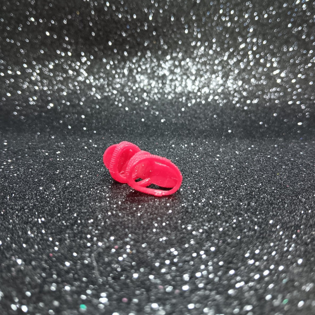 Barbie Strappy Red Heel with Studs