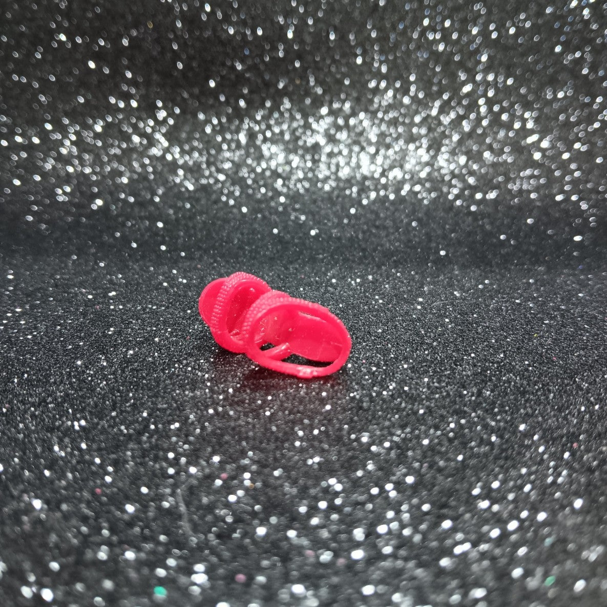 Barbie Strappy Red Heel with Studs