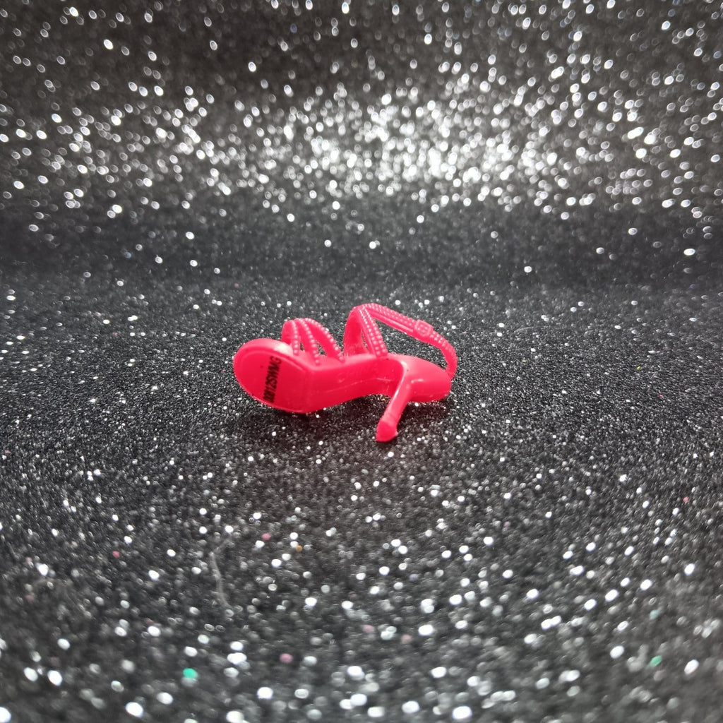 Barbie Strappy Red Heel with Studs