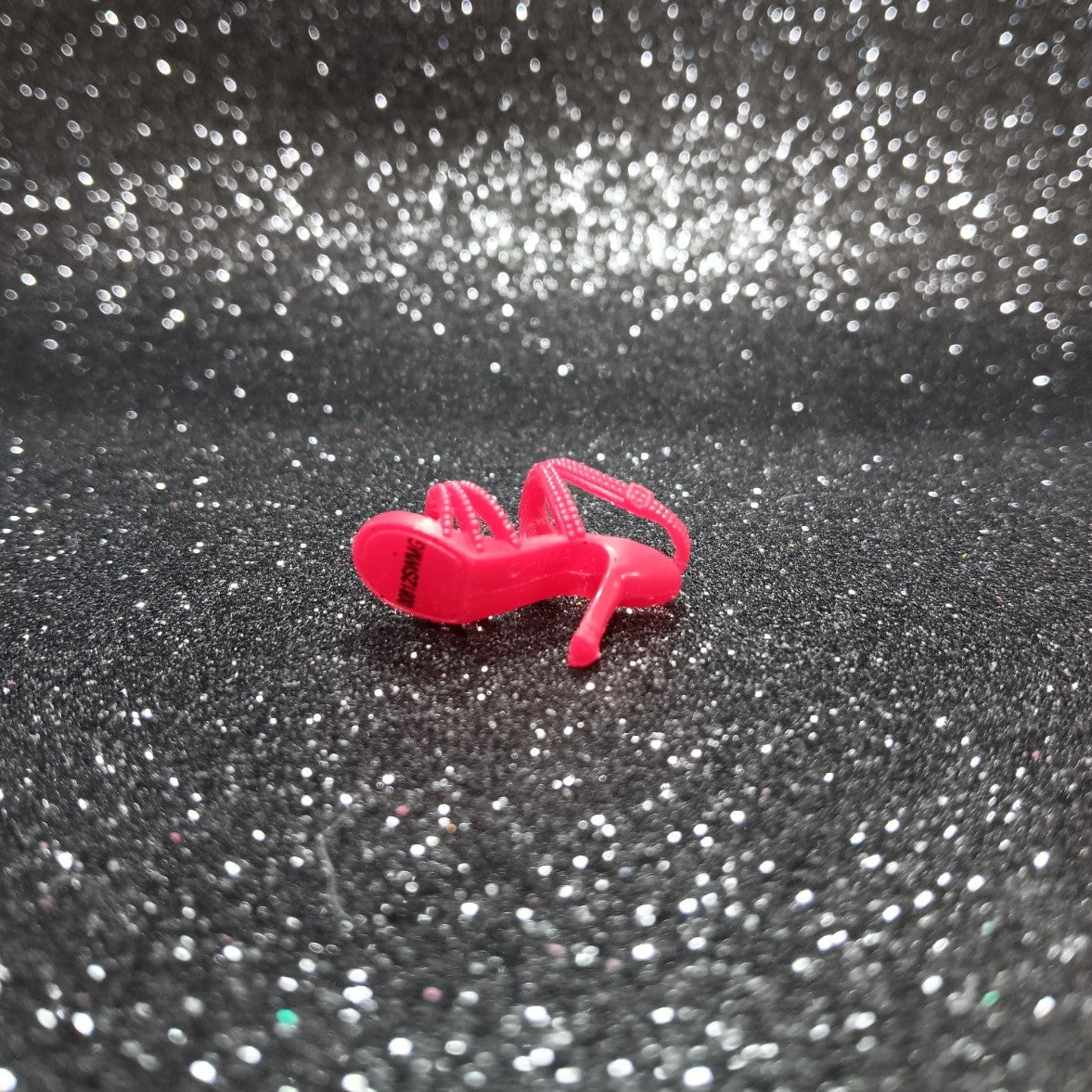 Barbie Strappy Red Heel with Studs