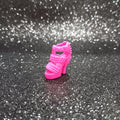 Barbie Bright Pink Studded Strappy Platform Heel