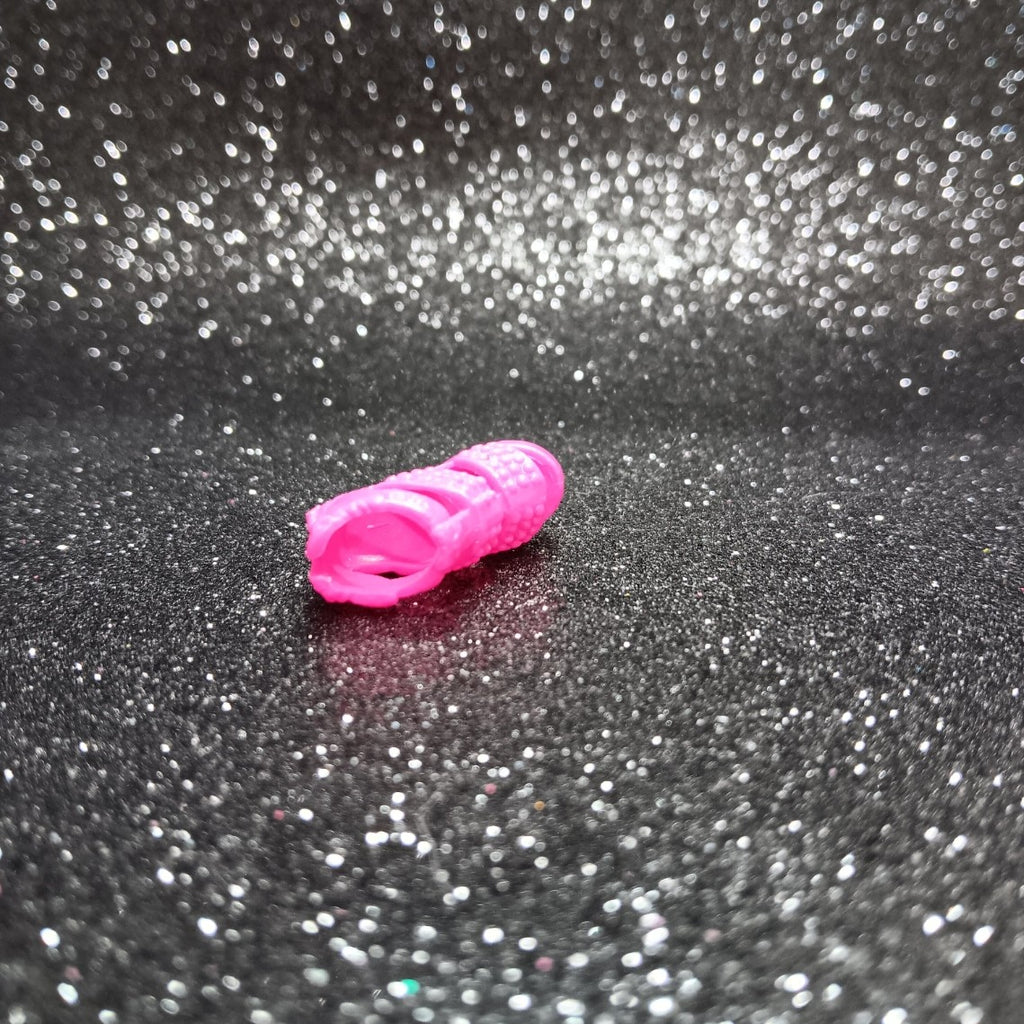 Barbie Bright Pink Studded Strappy Platform Heel