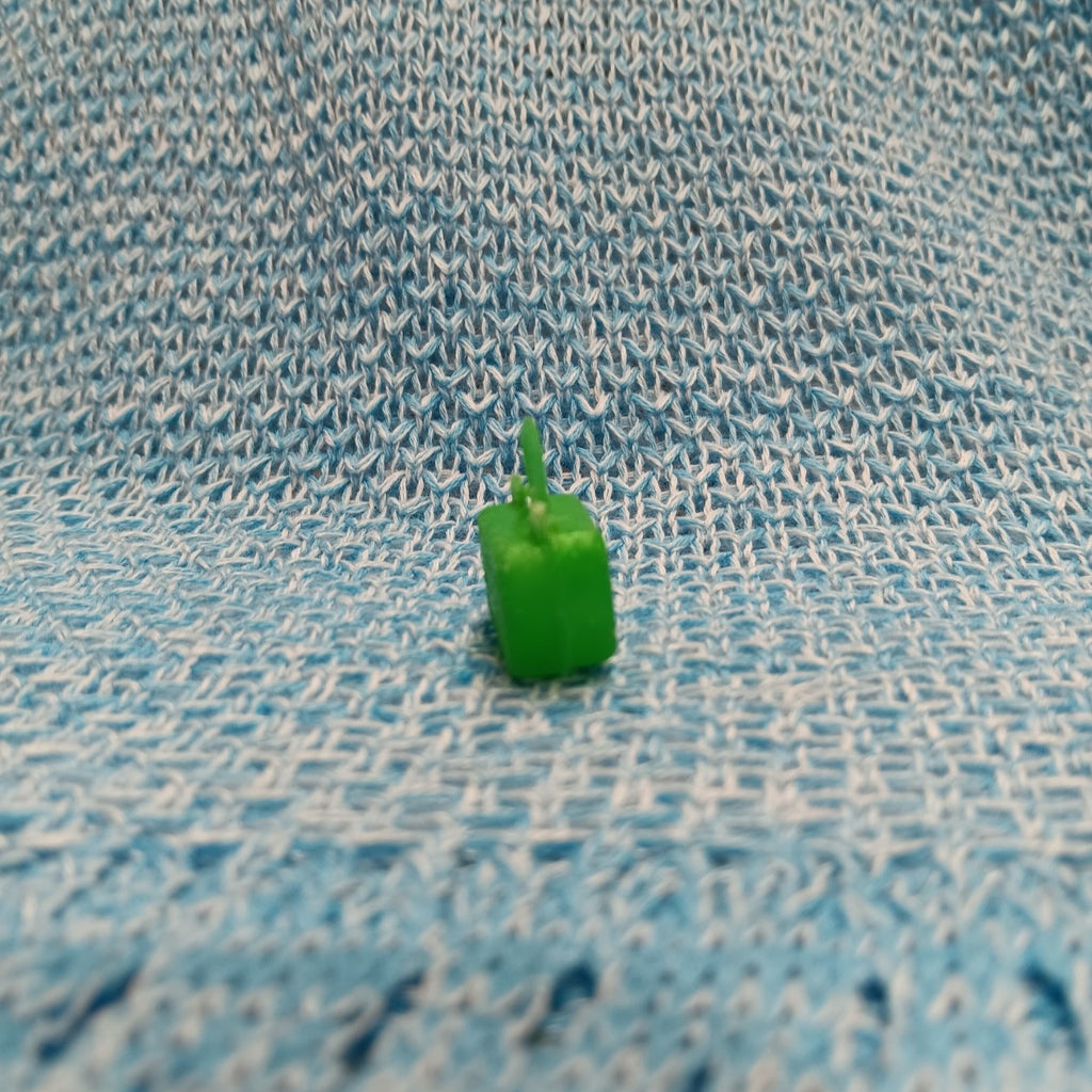 Tiny Green Vintage Box Purse