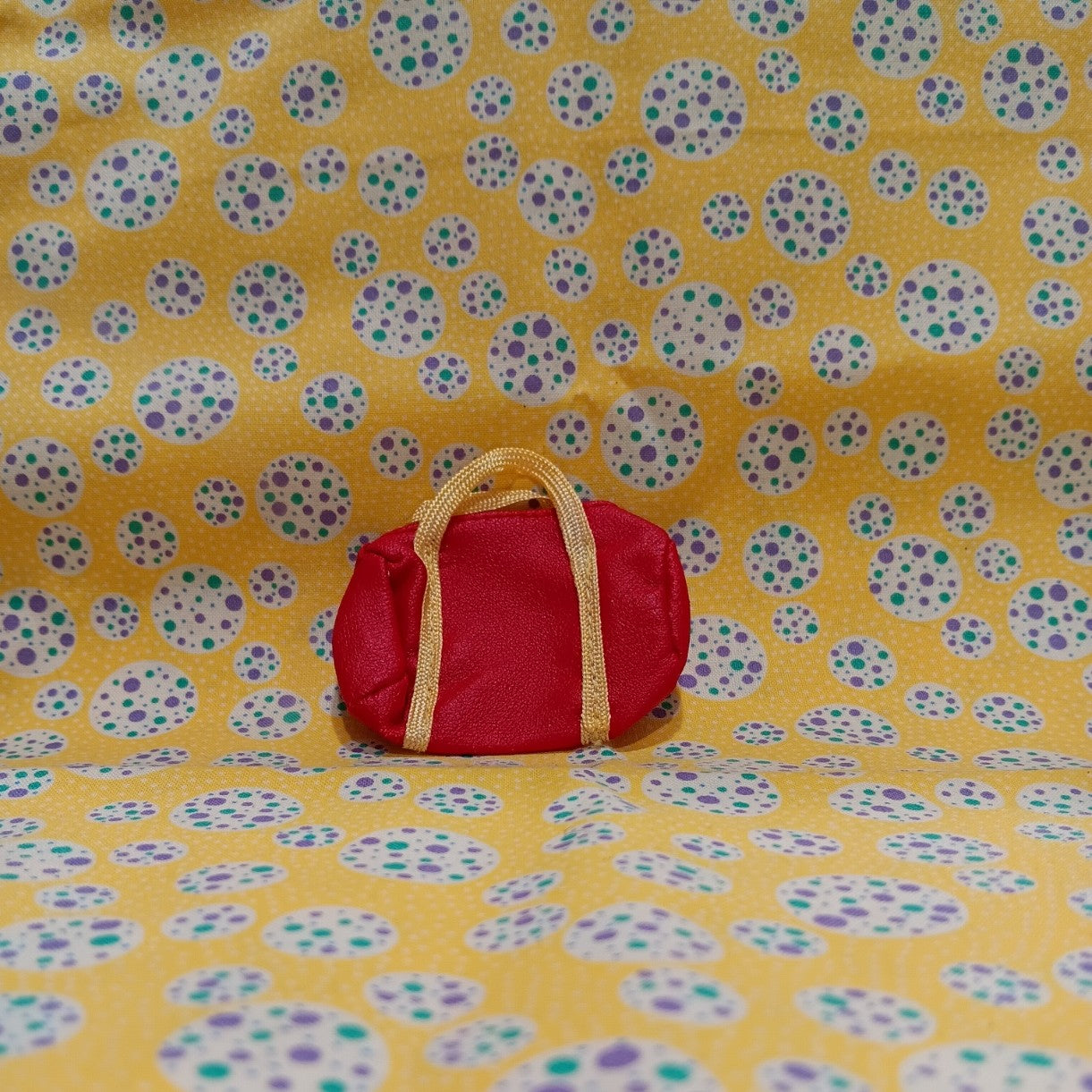 Vintage 1980's Barbie Fashion Duffle Bag