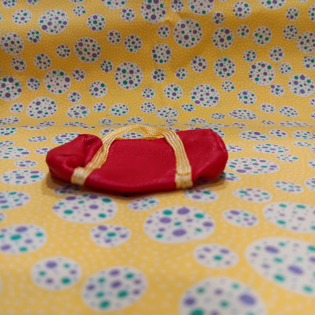 Vintage 1980's Barbie Fashion Duffle Bag