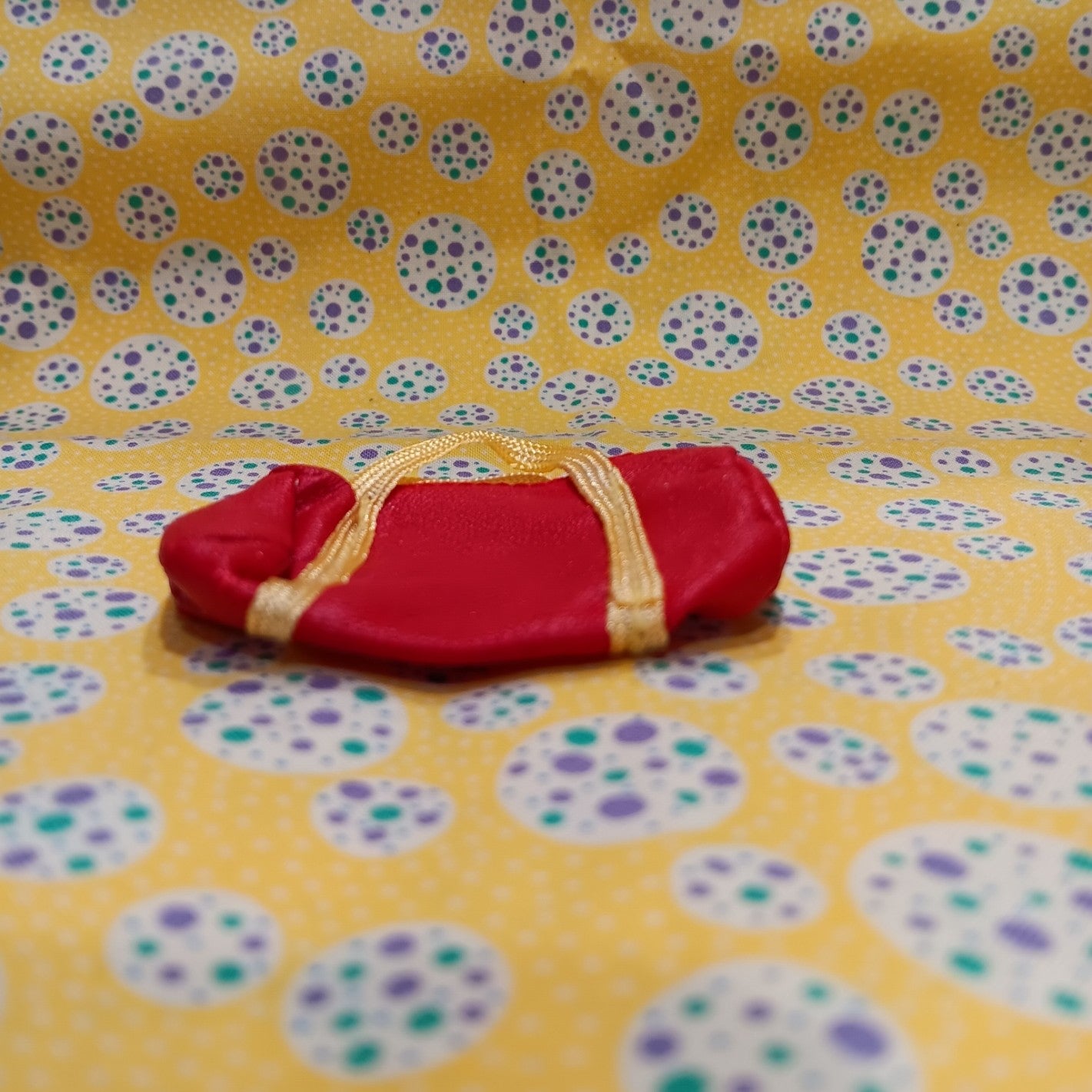 Vintage 1980's Barbie Fashion Duffle Bag