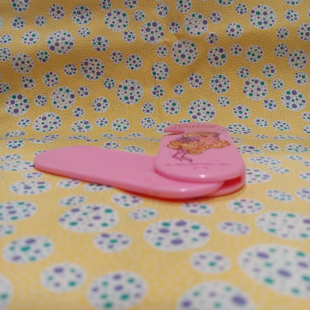 Vintage Superstar Barbie Era Folding Comb