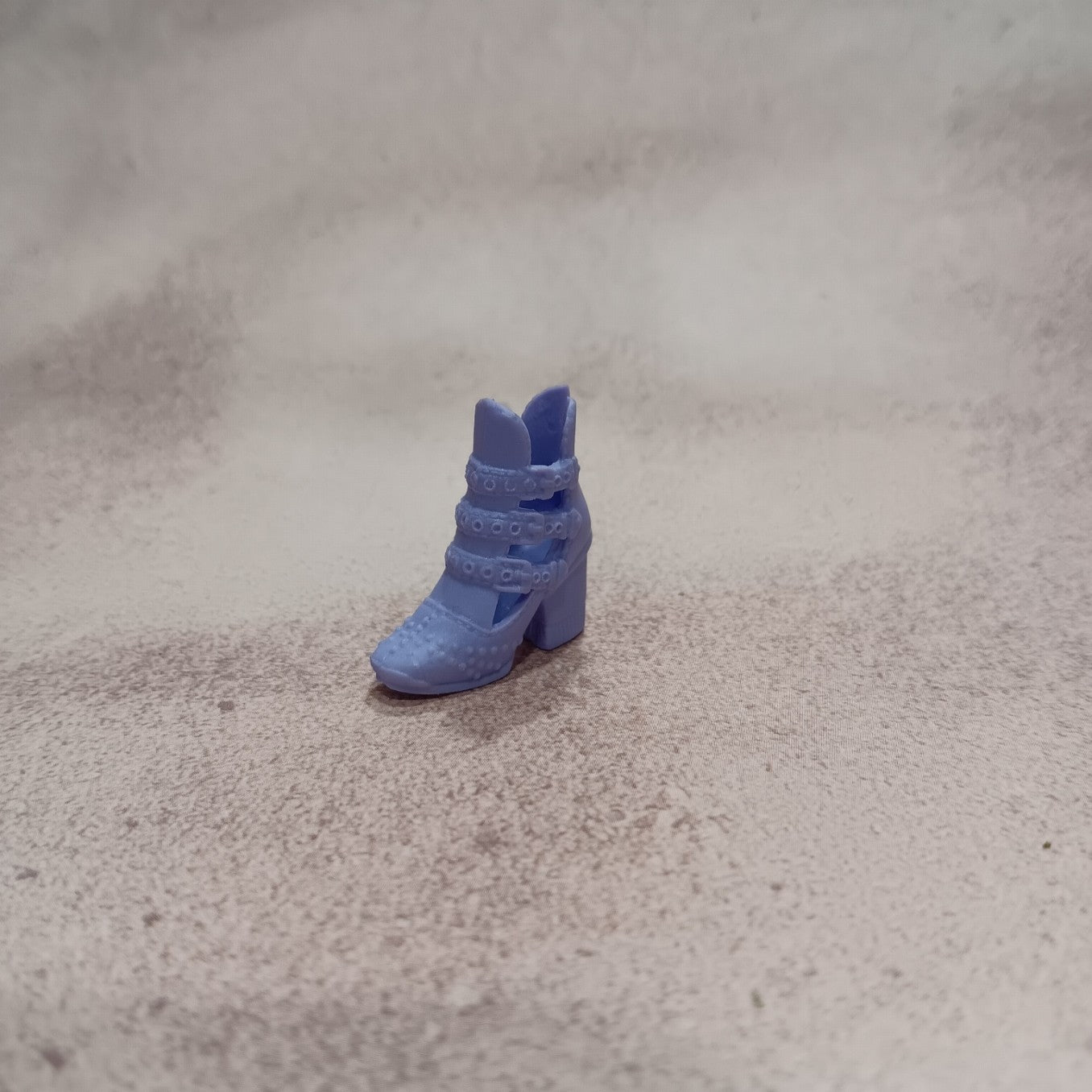 Fashionistas Strappy Lavender Boot with Stud Details