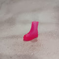 Barbie Translucent Hot Pink Doc Marten Style Boot