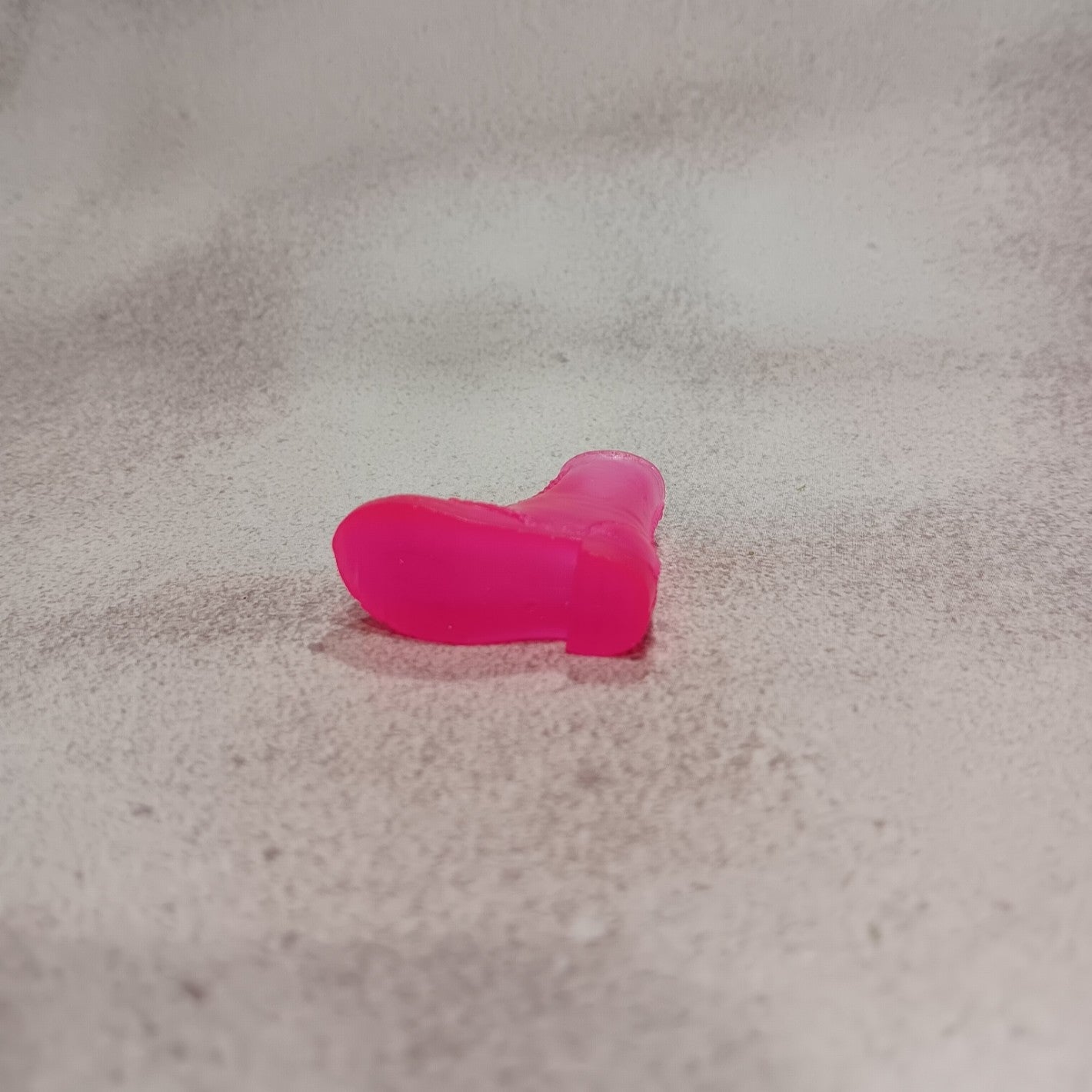Barbie Translucent Hot Pink Doc Marten Style Boot