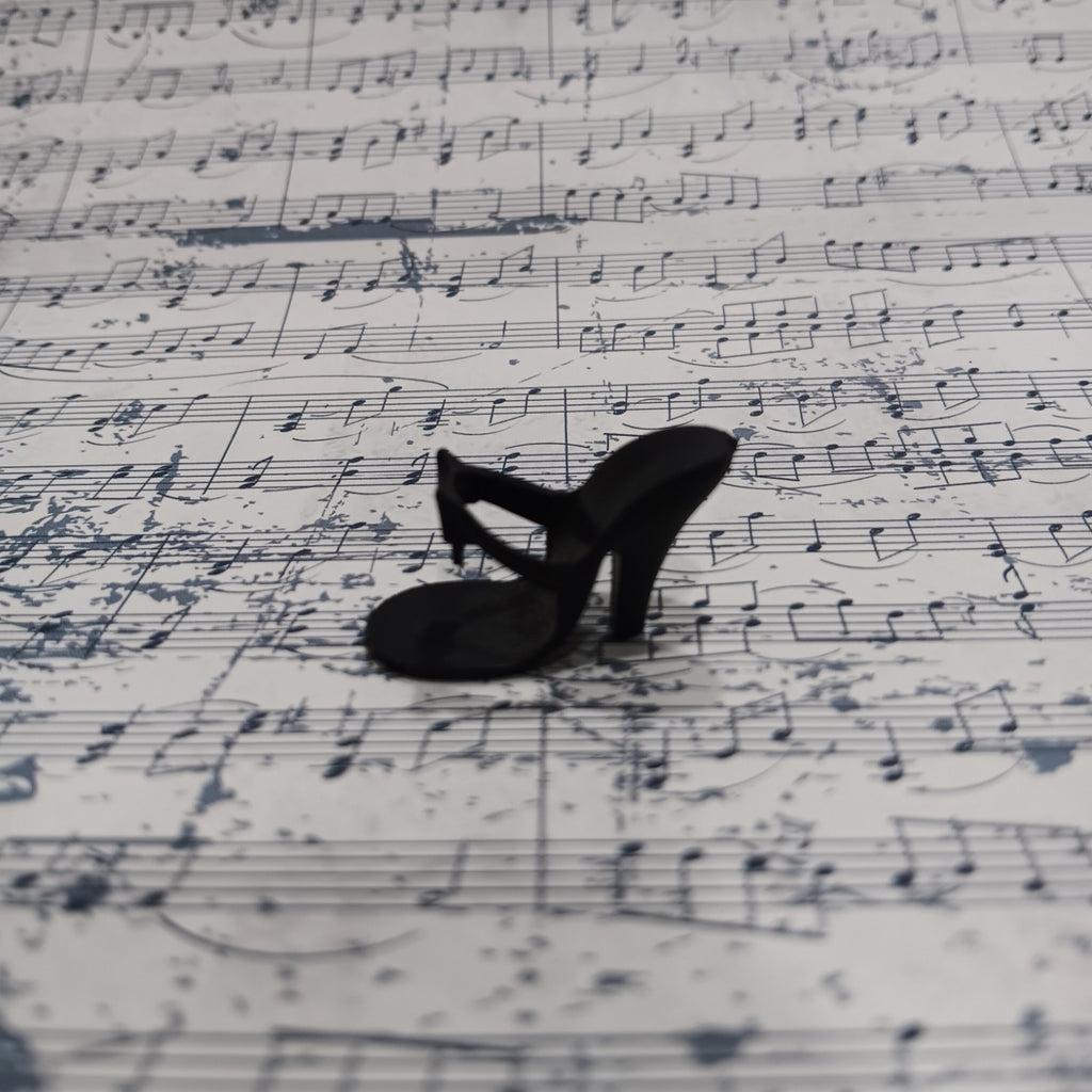 Vintage Vogue Jill Doll's Black Open Toe Heel