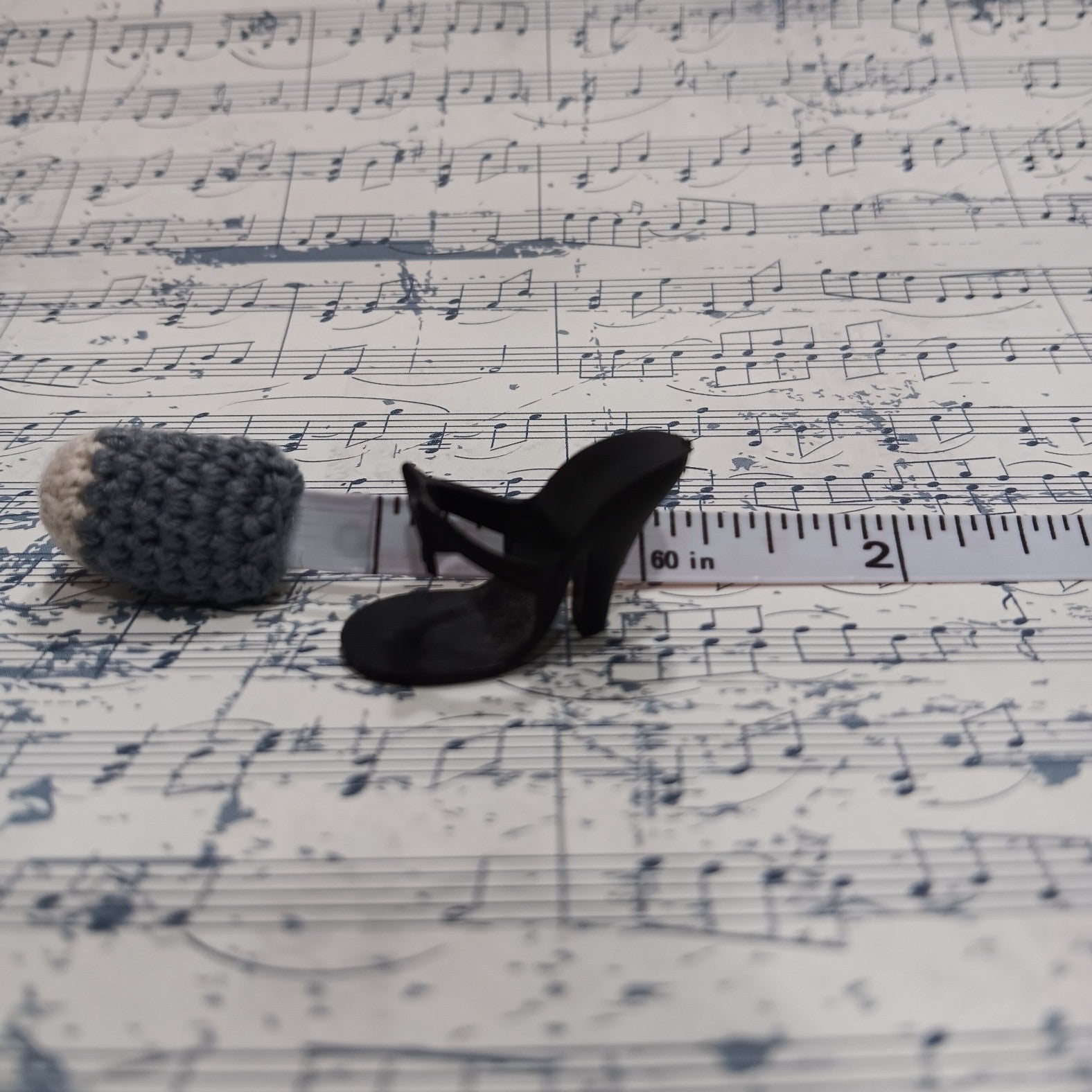 Vintage Vogue Jill Doll's Black Open Toe Heel