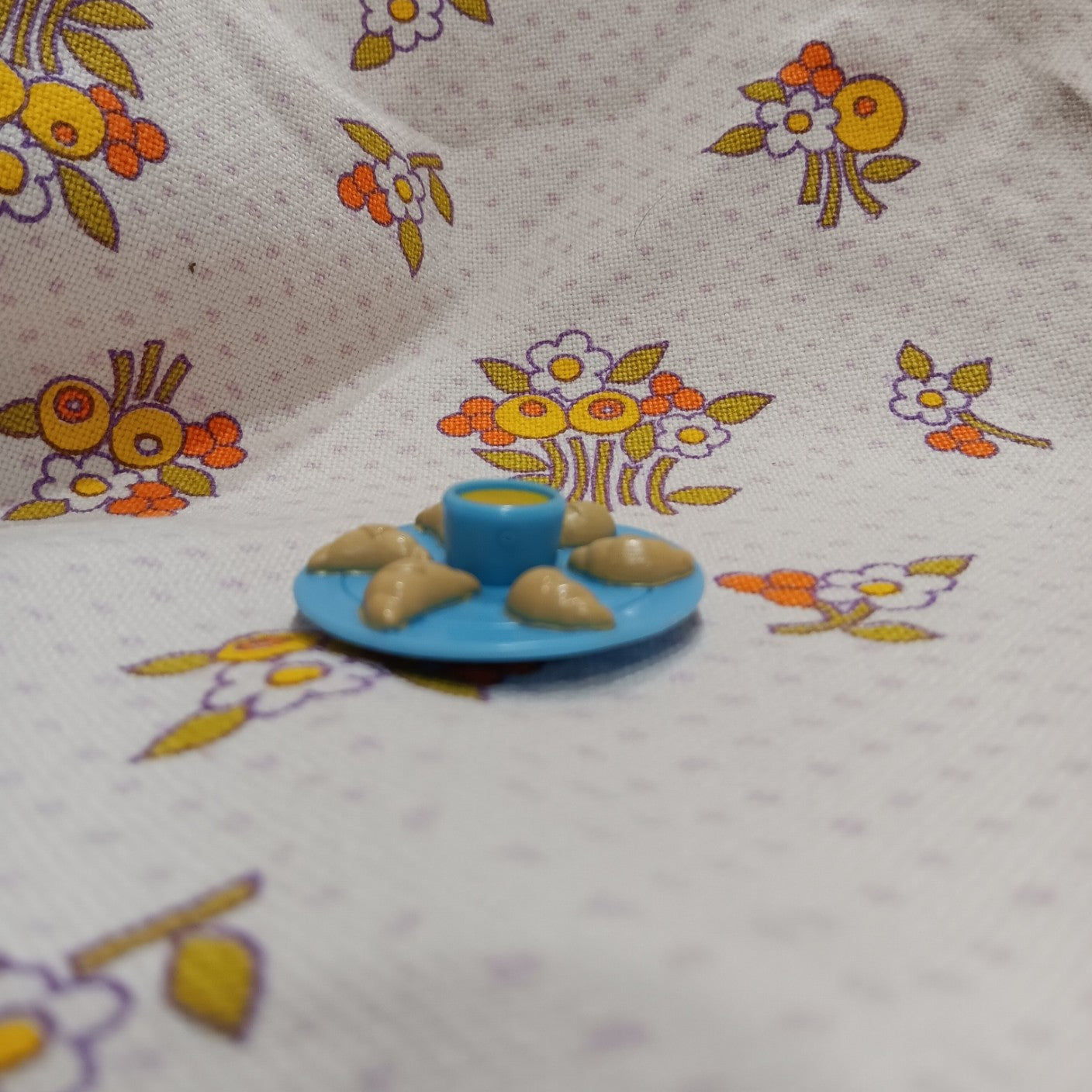 Plate of Croissants for Barbie and Friends