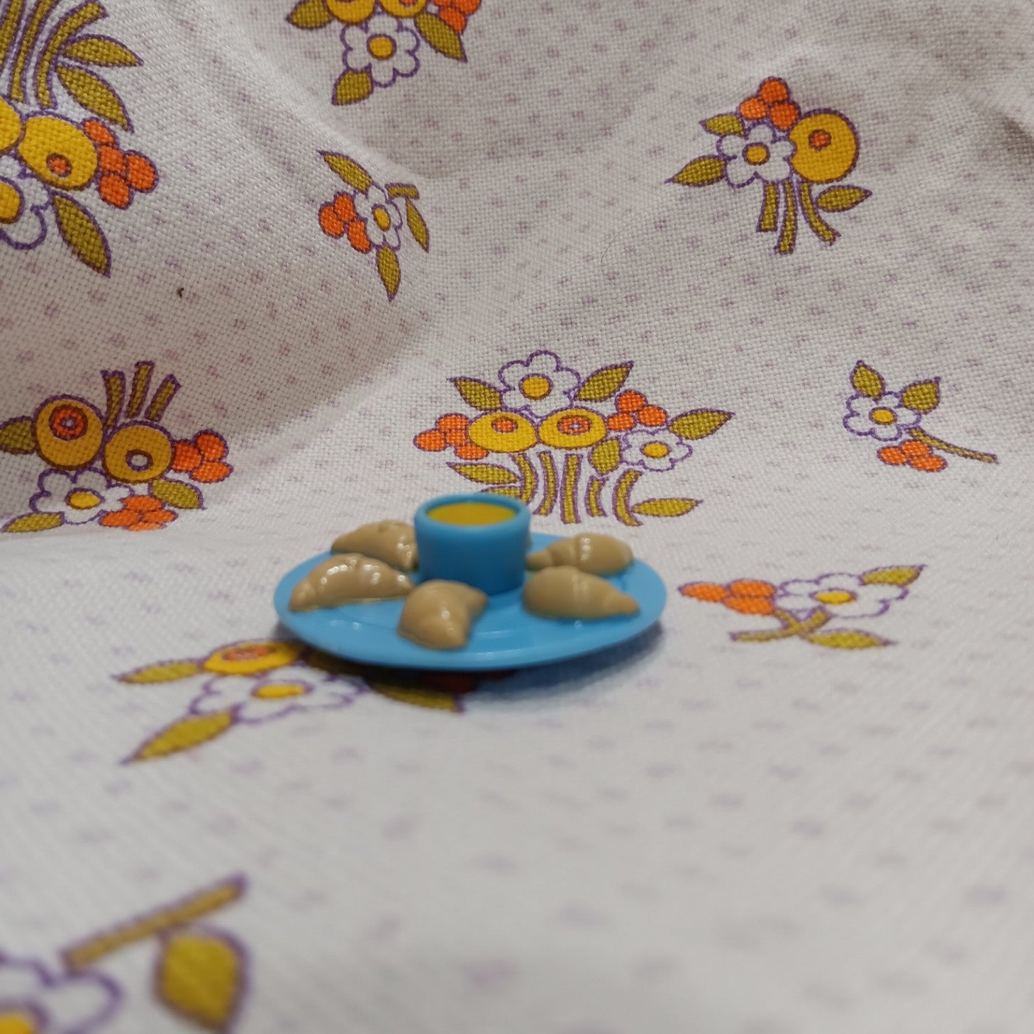 Plate of Croissants for Barbie and Friends