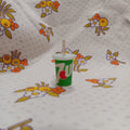 Vintage Miniature 7-Up Cup with Straw