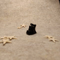 Barbie Black Platform Wedge Sandal