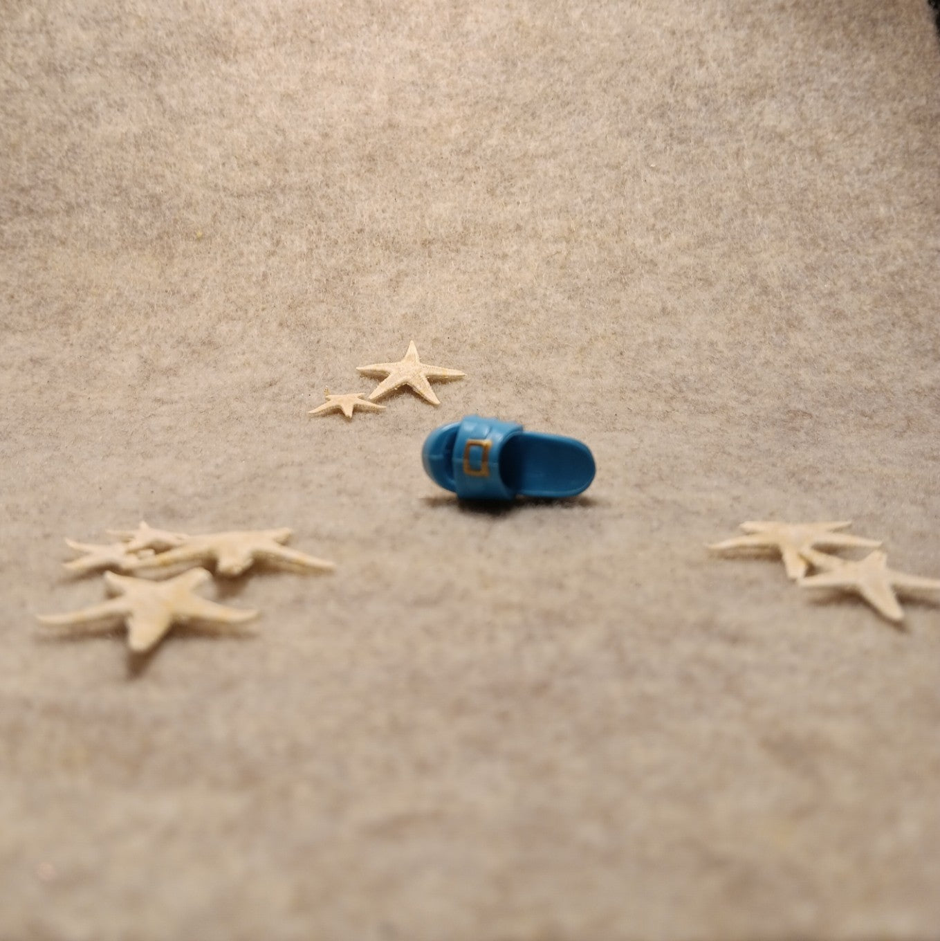Barbie Blue Open Toe Clog Sandals