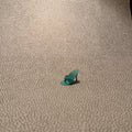 Vintage Barbie Turquoise Open Toe Heel