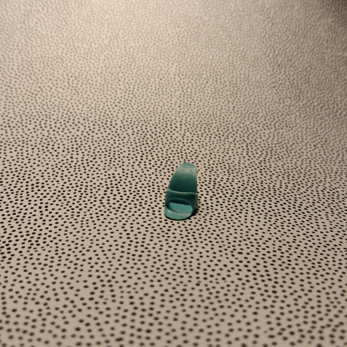 Vintage Barbie Turquoise Open Toe Heel