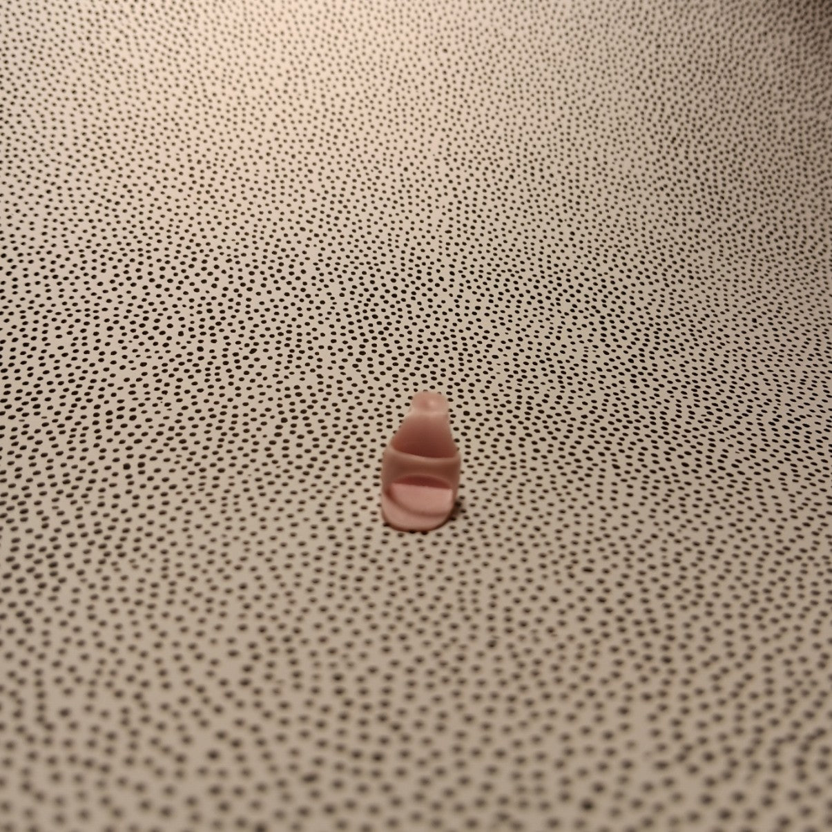 Vintage Barbie Pale Pink Open Toe Heel