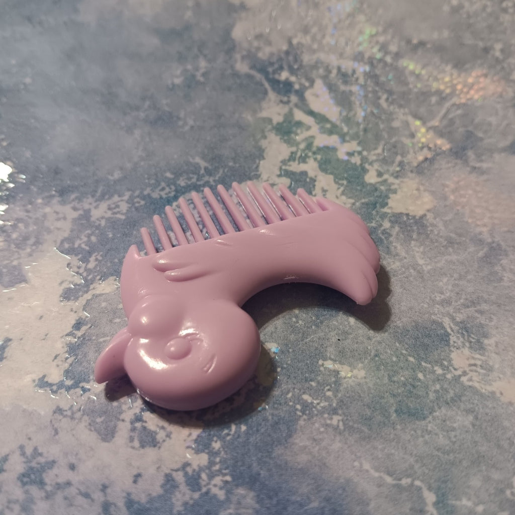 Vintage MLP G1 Newborn Baby Shaggy Purple Duck Comb