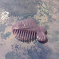 MLP Baby Sea Pony Lavender Fish Shaped Comb