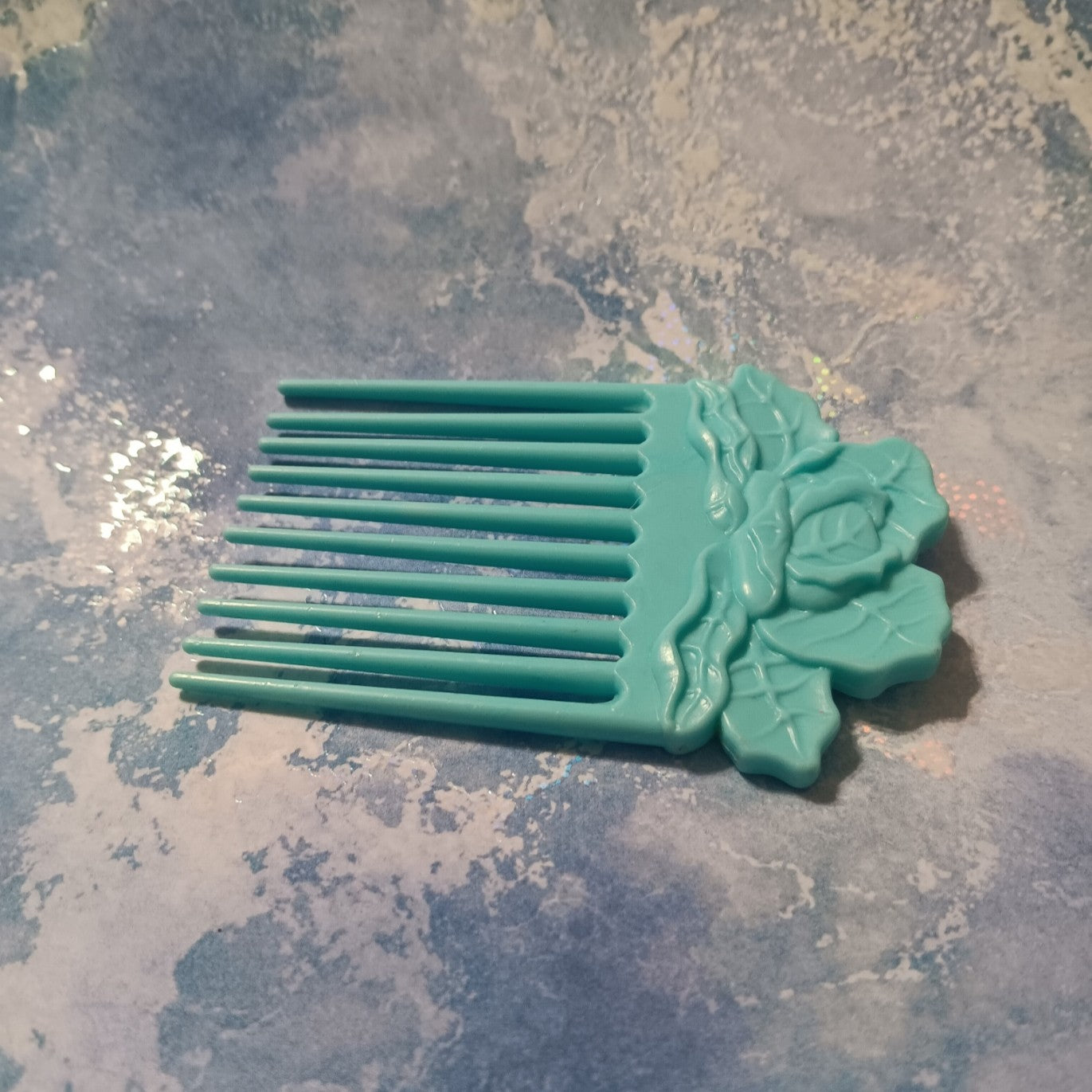 CPK Cabbage Patch Pretty Crimp N' Curl Teal Comb
