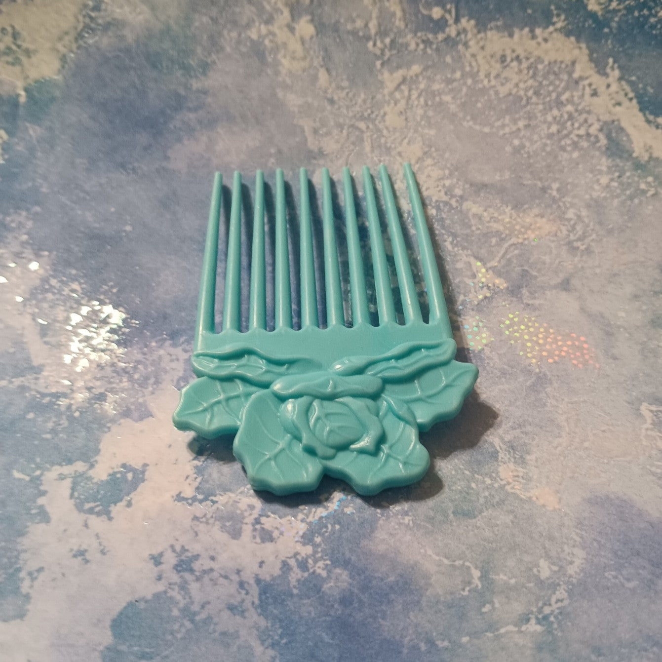 CPK Cabbage Patch Pretty Crimp N' Curl Teal Comb