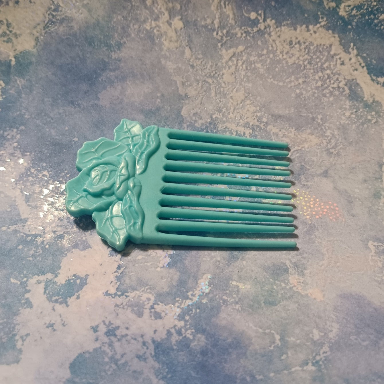 CPK Cabbage Patch Pretty Crimp N' Curl Teal Comb