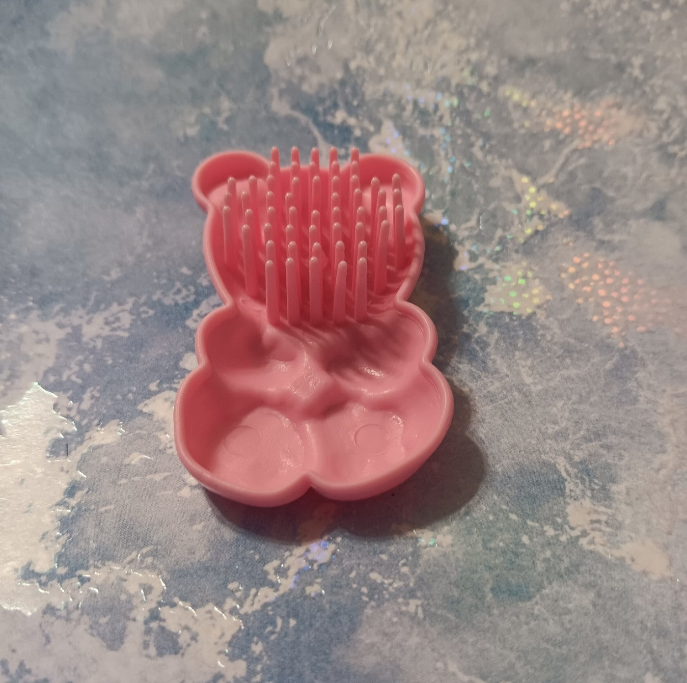 Vintage My Little Pony G1 Pink Teddy Bear Brush for Baby Snookums